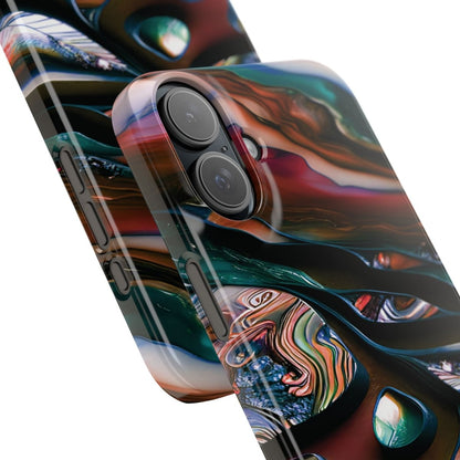 New Zealand - Inspired Phone Case Abalone Paua Shell,Slim iPhone Cover, Protective Case, Unique Gift, Trendy Accessories, - Earthbound Pacific