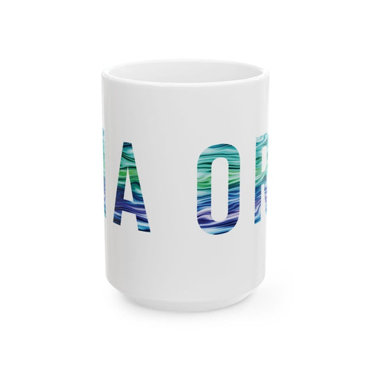 New Zealand "Kia Ora" Custom Ceramic Mug, (11oz, 15oz) - Earthbound Pacific