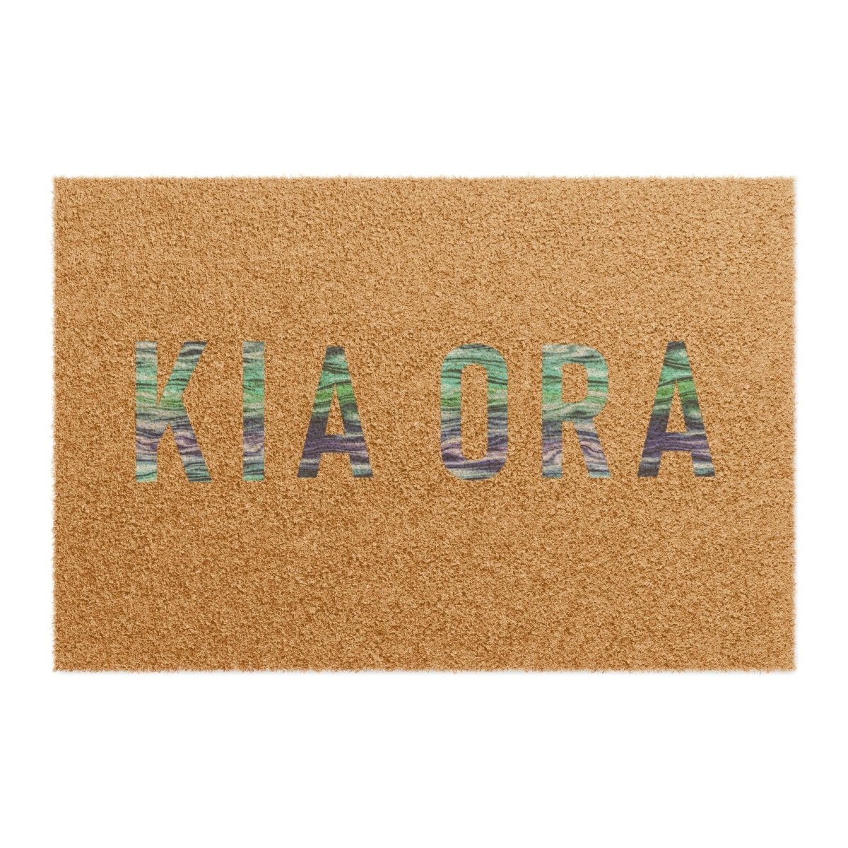 New Zealand "Kia Ora" Custom Doormat - Earthbound Pacific