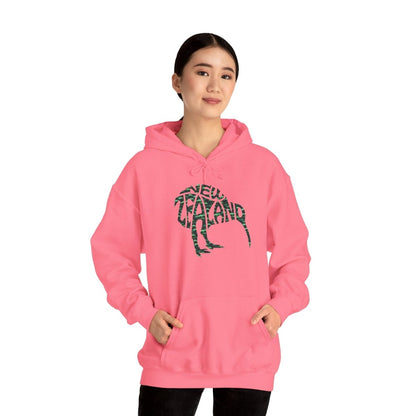 New Zealand Kiwi Custom Unisex Heavy Blend™ Hooded Sweatshirt - Earthbound Pacific