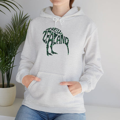 New Zealand Kiwi Custom Unisex Heavy Blend™ Hooded Sweatshirt - Earthbound Pacific