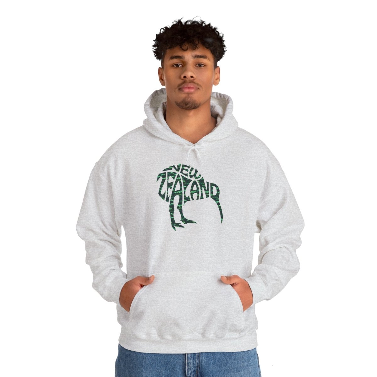 New Zealand Kiwi Custom Unisex Heavy Blend™ Hooded Sweatshirt - Earthbound Pacific