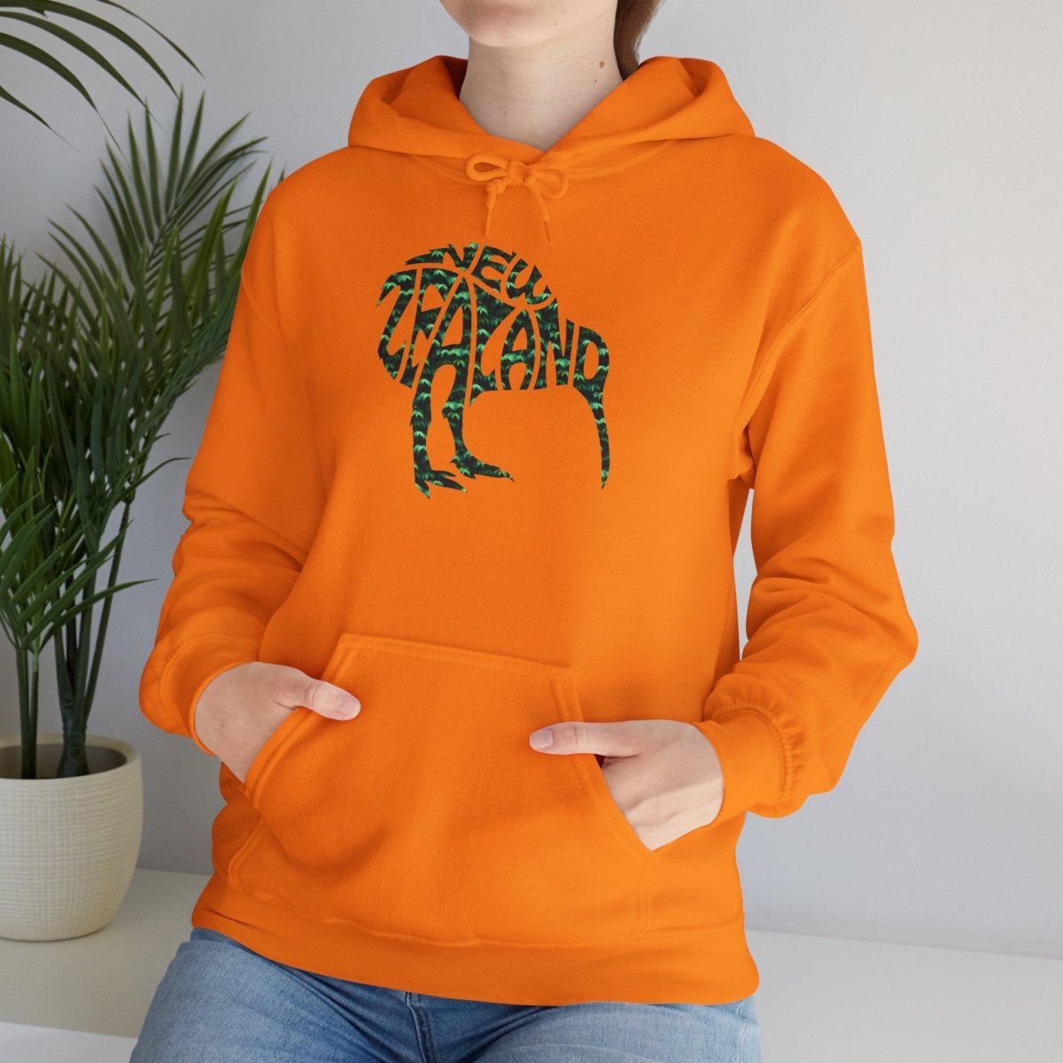 New Zealand Kiwi Custom Unisex Heavy Blend™ Hooded Sweatshirt - Earthbound Pacific