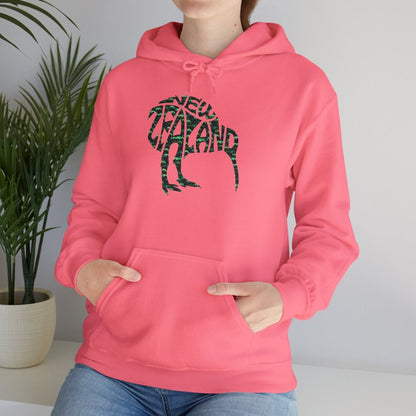 New Zealand Kiwi Custom Unisex Heavy Blend™ Hooded Sweatshirt - Earthbound Pacific