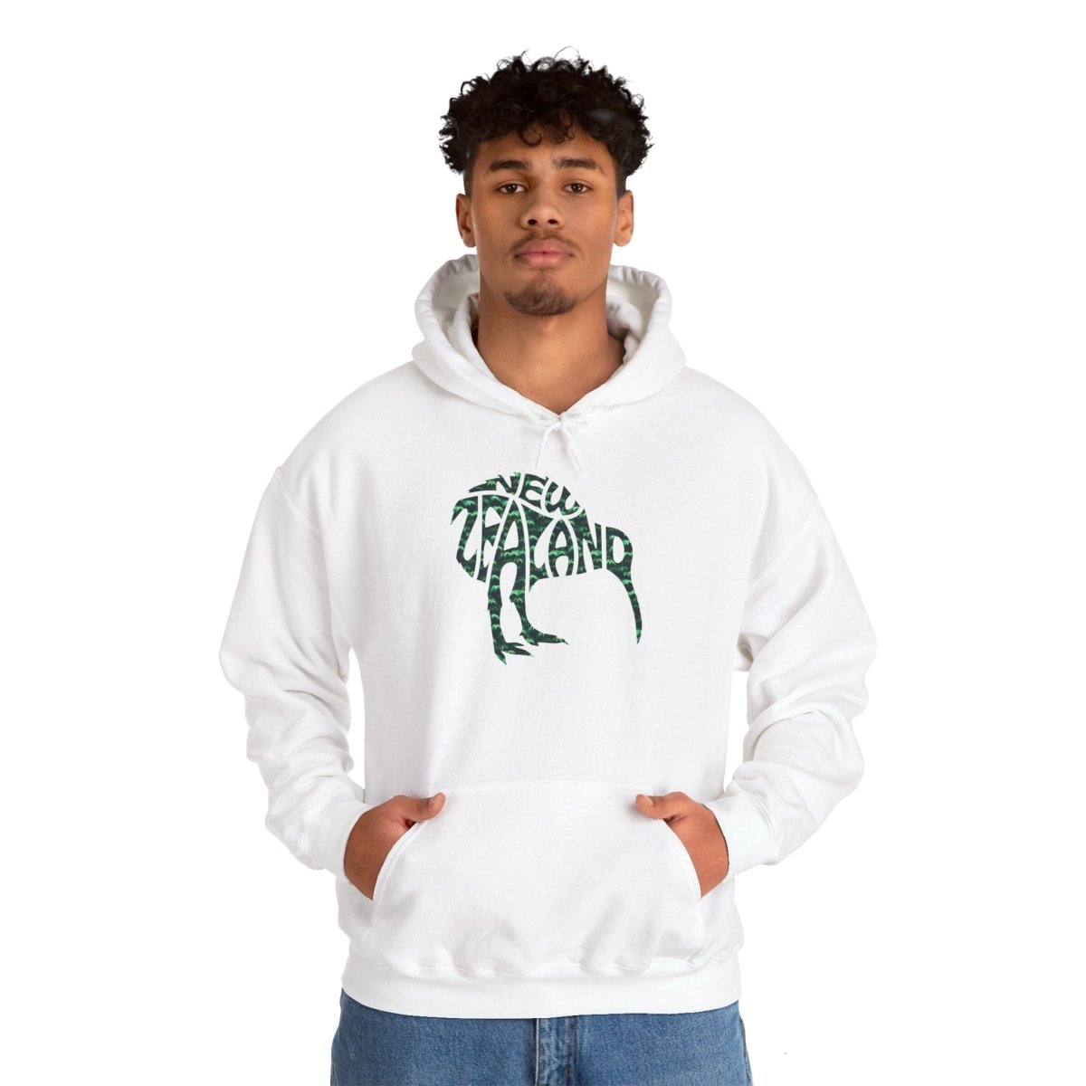 New Zealand Kiwi Custom Unisex Heavy Blend™ Hooded Sweatshirt - Earthbound Pacific