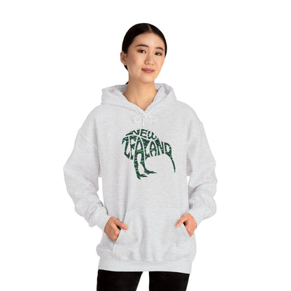 New Zealand Kiwi Custom Unisex Heavy Blend™ Hooded Sweatshirt - Earthbound Pacific