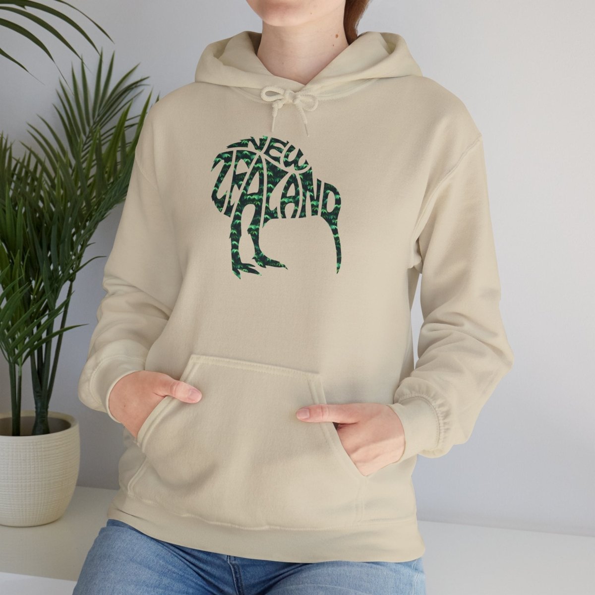 New Zealand Kiwi Custom Unisex Heavy Blend™ Hooded Sweatshirt - Earthbound Pacific