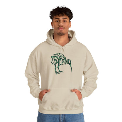 New Zealand Kiwi Custom Unisex Heavy Blend™ Hooded Sweatshirt - Earthbound Pacific