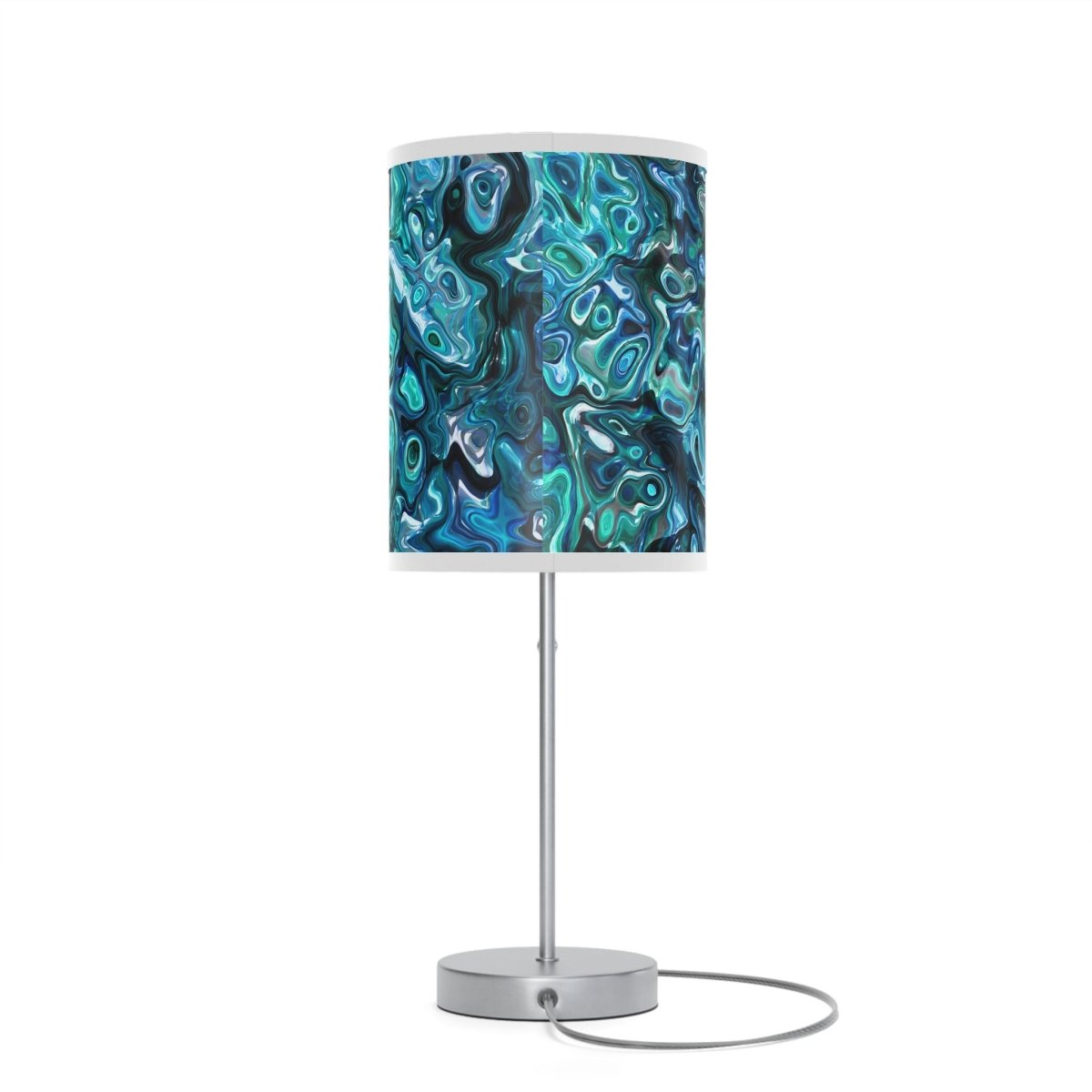 New Zealand Paua Abalone Design Modern Abstract Table Lamp 15051861305263564119 Earthbound Pacific