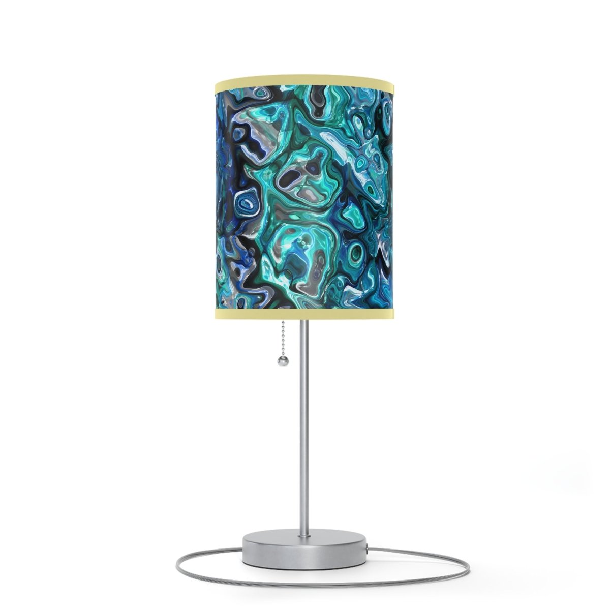 New Zealand Paua Abalone Design Modern Abstract Table Lamp 15051861305263564119 Earthbound Pacific
