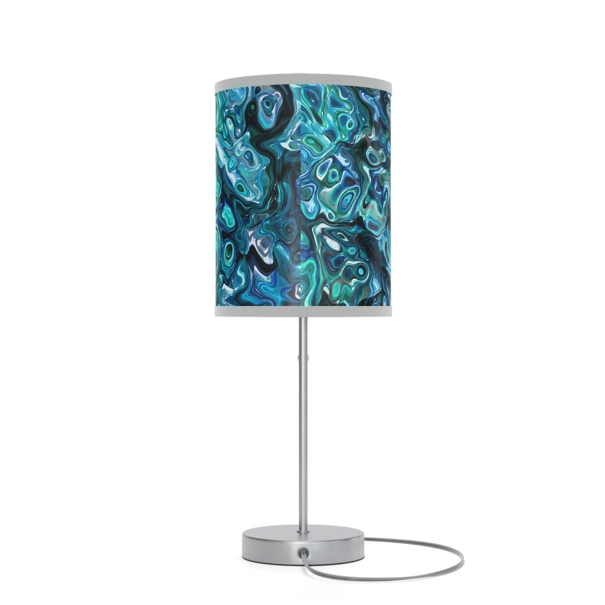 New Zealand Paua Abalone Design Modern Abstract Table Lamp 15051861305263564119 Earthbound Pacific