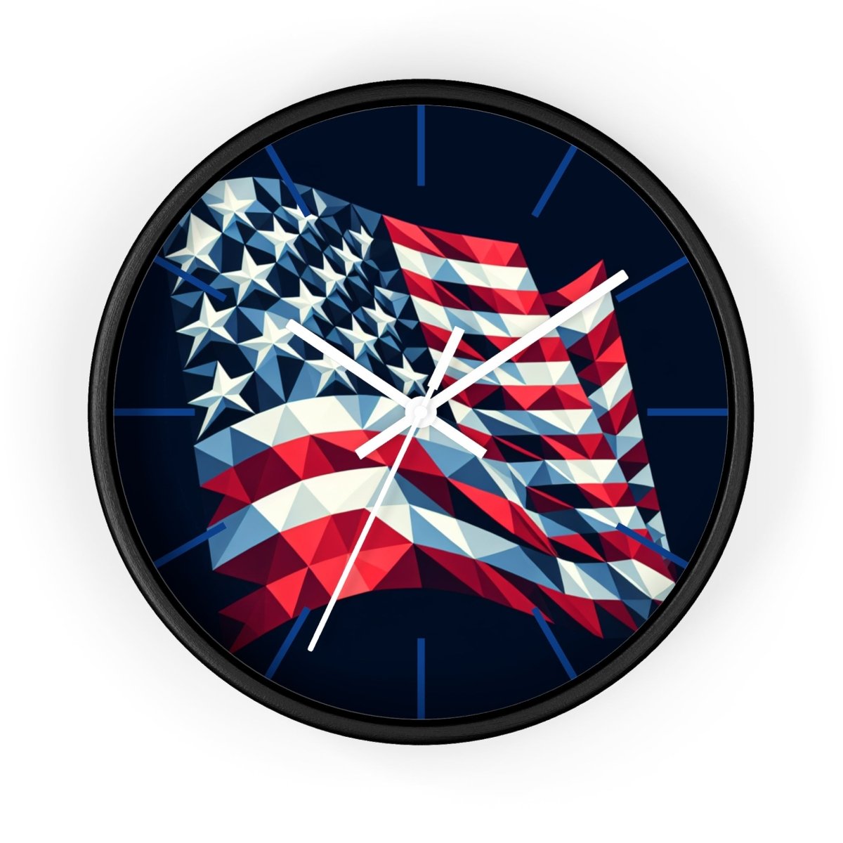 Patriotic Wall Clock - Earthbound Pacific