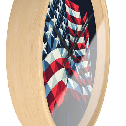 Patriotic Wall Clock - Earthbound Pacific