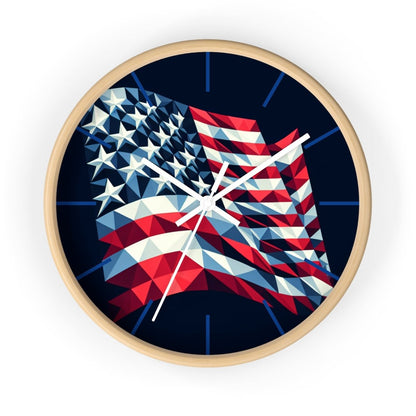 Patriotic Wall Clock - Earthbound Pacific