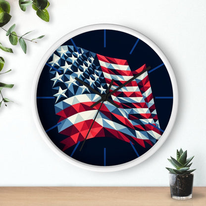 Patriotic Wall Clock - Earthbound Pacific