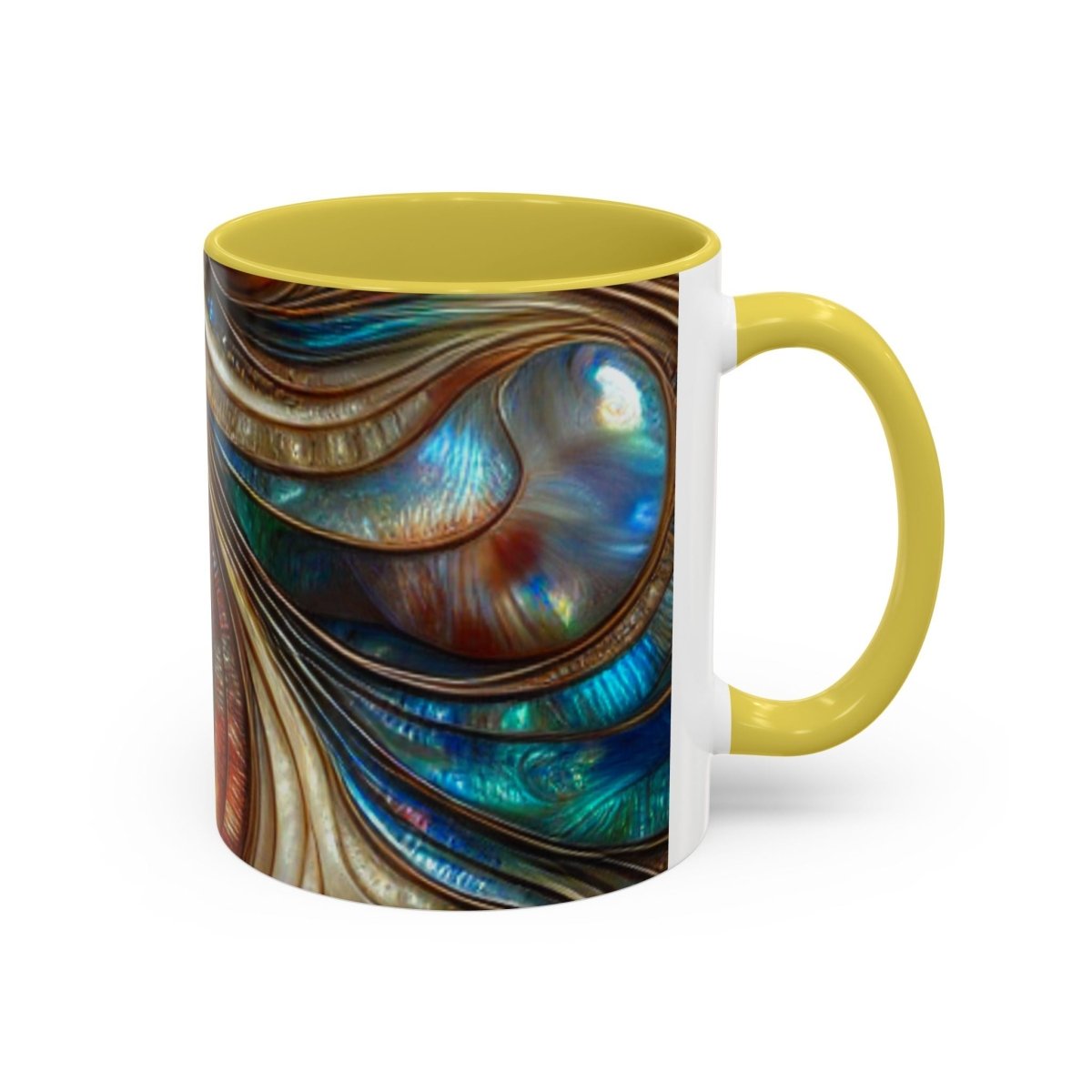 Paua Abalone Mug, Colorful Coffee Cup for New Zealand Inspired Gift, 11oz Tea Mug, Kitchen Decor, Shell Pattern Souvenir, Ocean Theme Cup 58622831453743287562 Earthbound Pacific