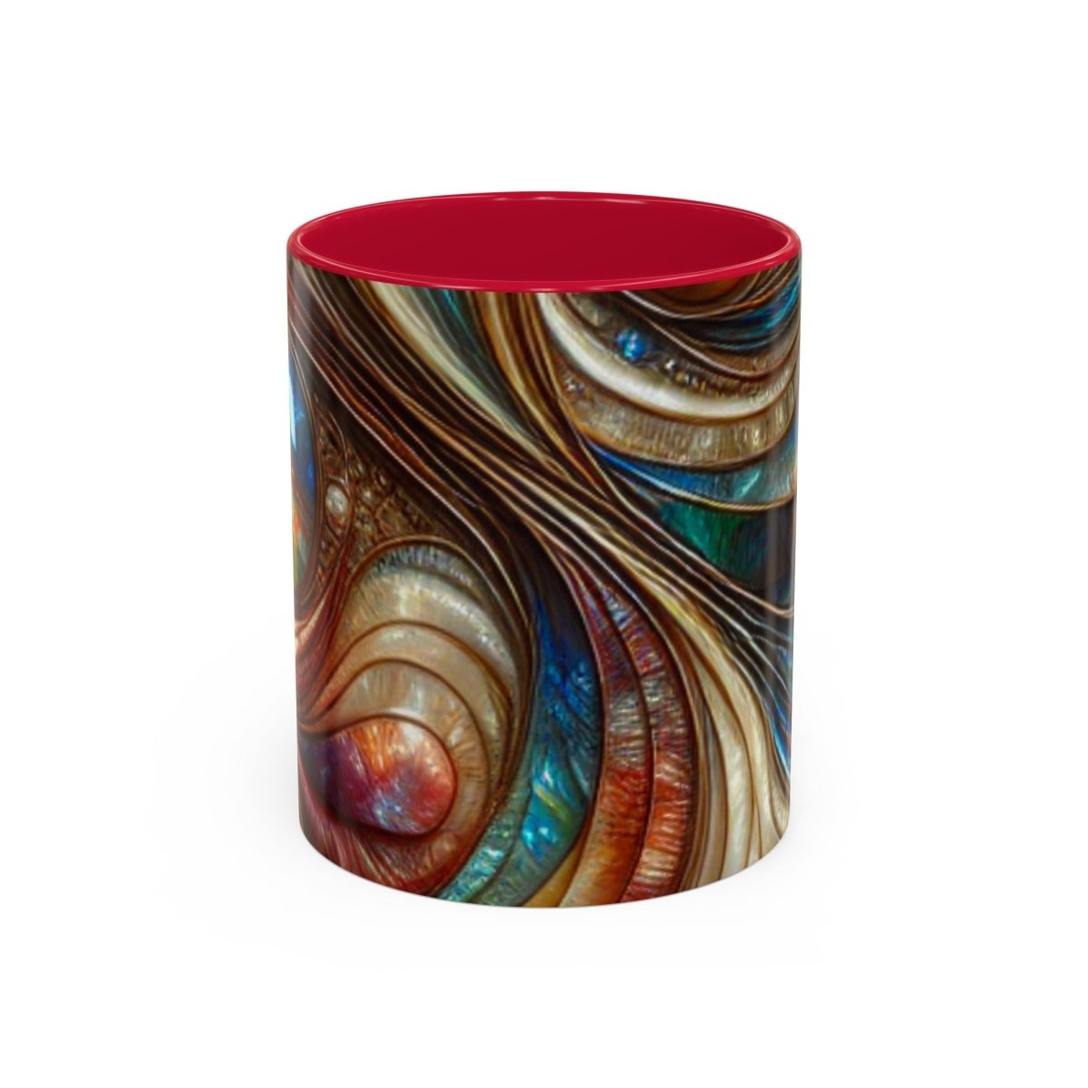 Paua Abalone Mug, Colorful Coffee Cup for New Zealand Inspired Gift, 11oz Tea Mug, Kitchen Decor, Shell Pattern Souvenir, Ocean Theme Cup 57780251112856361993 Earthbound Pacific