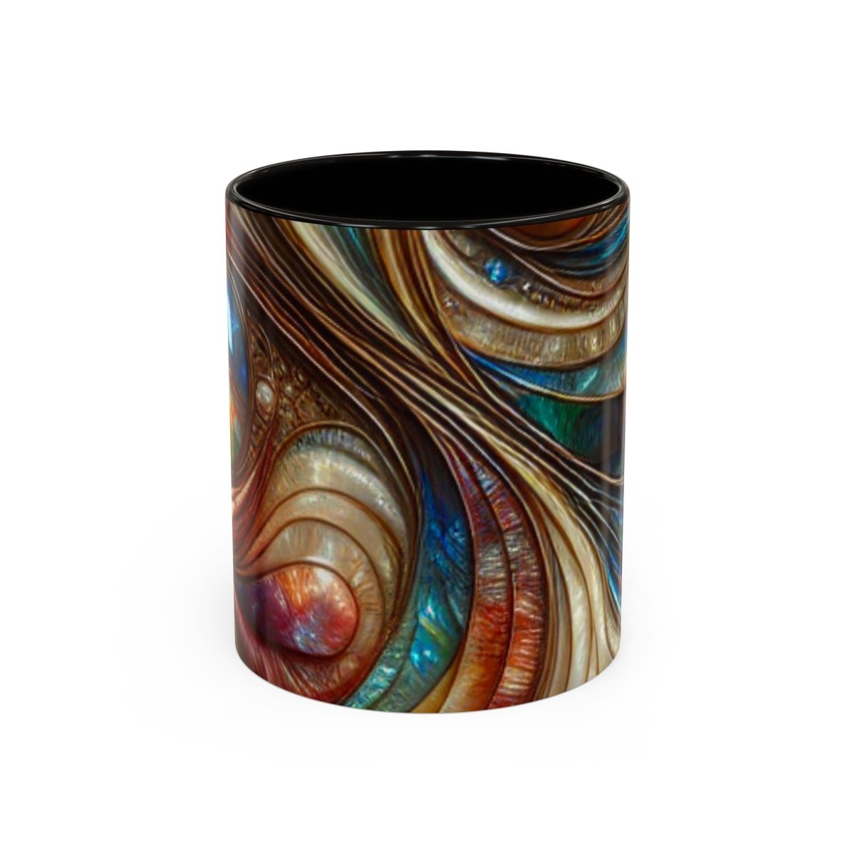 Paua Abalone Mug, Colorful Coffee Cup for New Zealand Inspired Gift, 11oz Tea Mug, Kitchen Decor, Shell Pattern Souvenir, Ocean Theme Cup 57100009789037969844 Earthbound Pacific