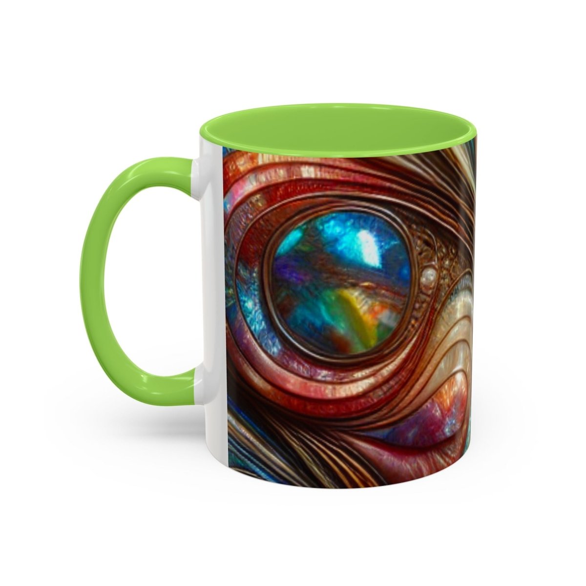 Paua Abalone Mug, Colorful Coffee Cup for New Zealand Inspired Gift, 11oz Tea Mug, Kitchen Decor, Shell Pattern Souvenir, Ocean Theme Cup 58622831453743287562 Earthbound Pacific