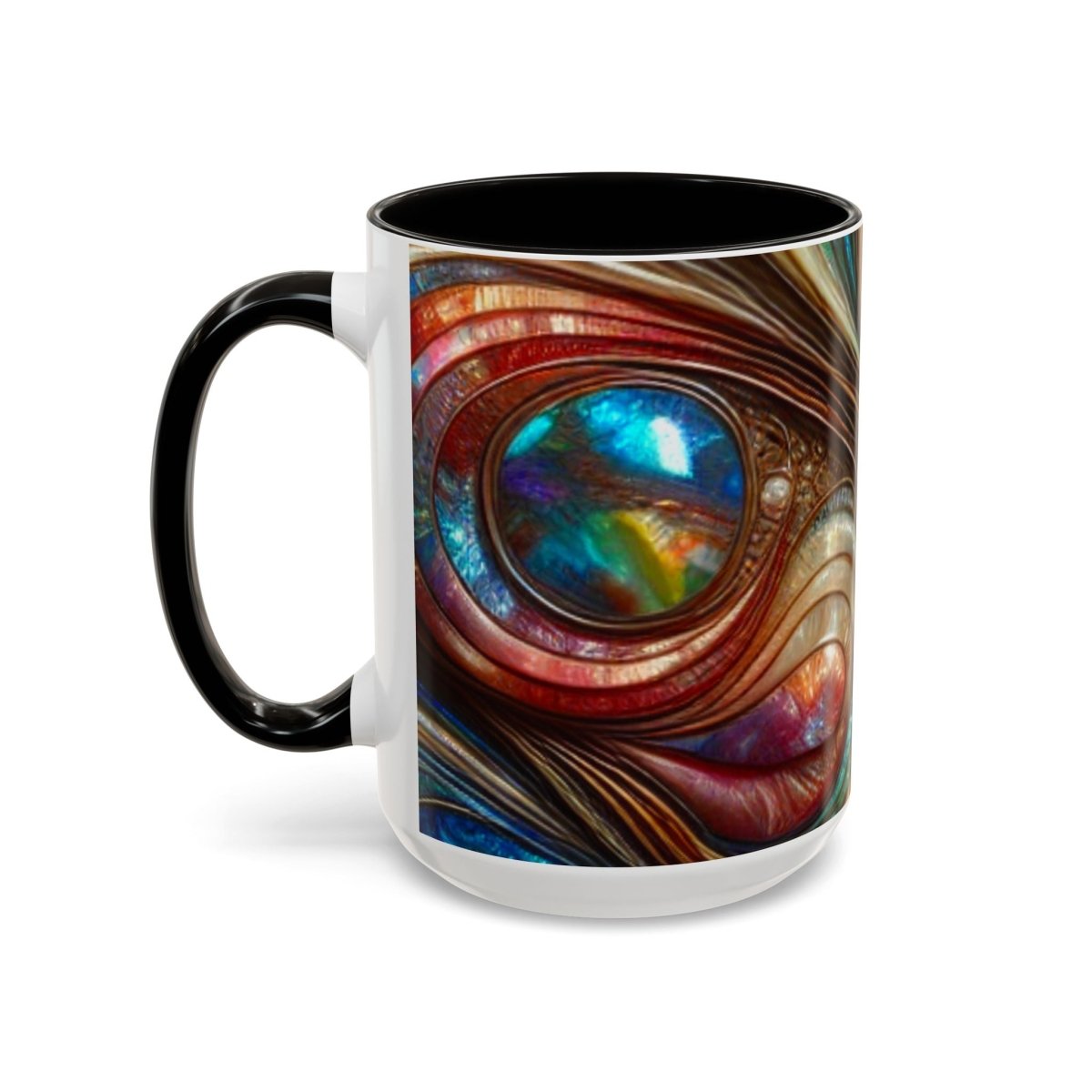 Paua Abalone Mug, Colorful Coffee Cup for New Zealand Inspired Gift, 11oz Tea Mug, Kitchen Decor, Shell Pattern Souvenir, Ocean Theme Cup 58622831453743287562 Earthbound Pacific