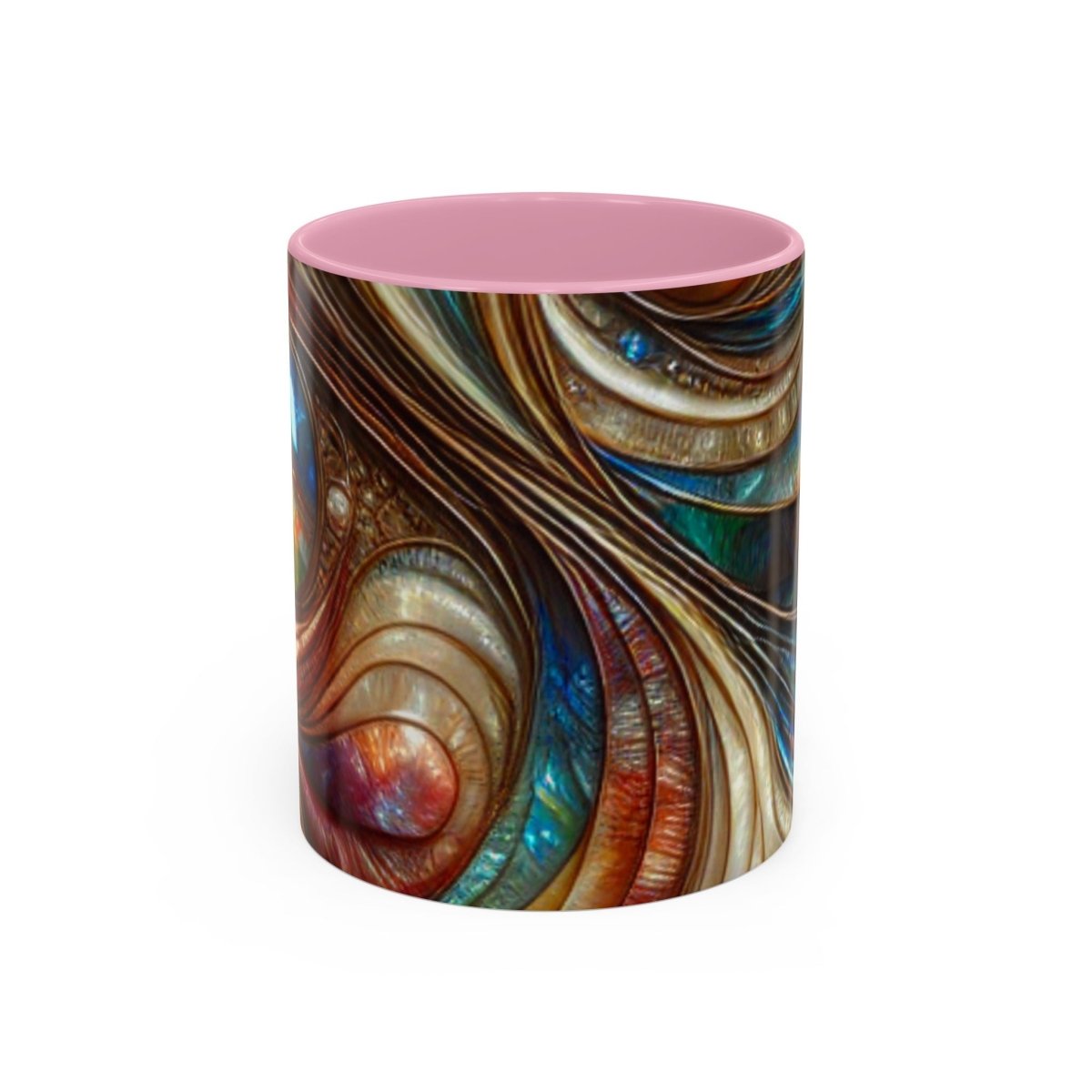 Paua Abalone Mug, Colorful Coffee Cup for New Zealand Inspired Gift, 11oz Tea Mug, Kitchen Decor, Shell Pattern Souvenir, Ocean Theme Cup 21372907929113329887 Earthbound Pacific