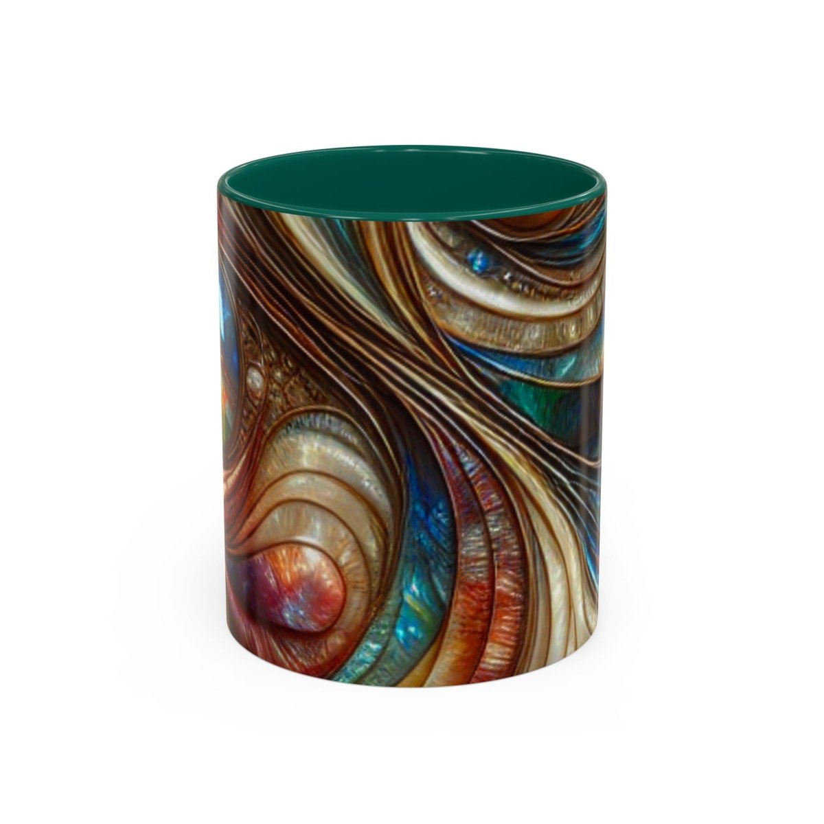 Paua Abalone Mug, Colorful Coffee Cup for New Zealand Inspired Gift, 11oz Tea Mug, Kitchen Decor, Shell Pattern Souvenir, Ocean Theme Cup 34027195428960739451 Earthbound Pacific