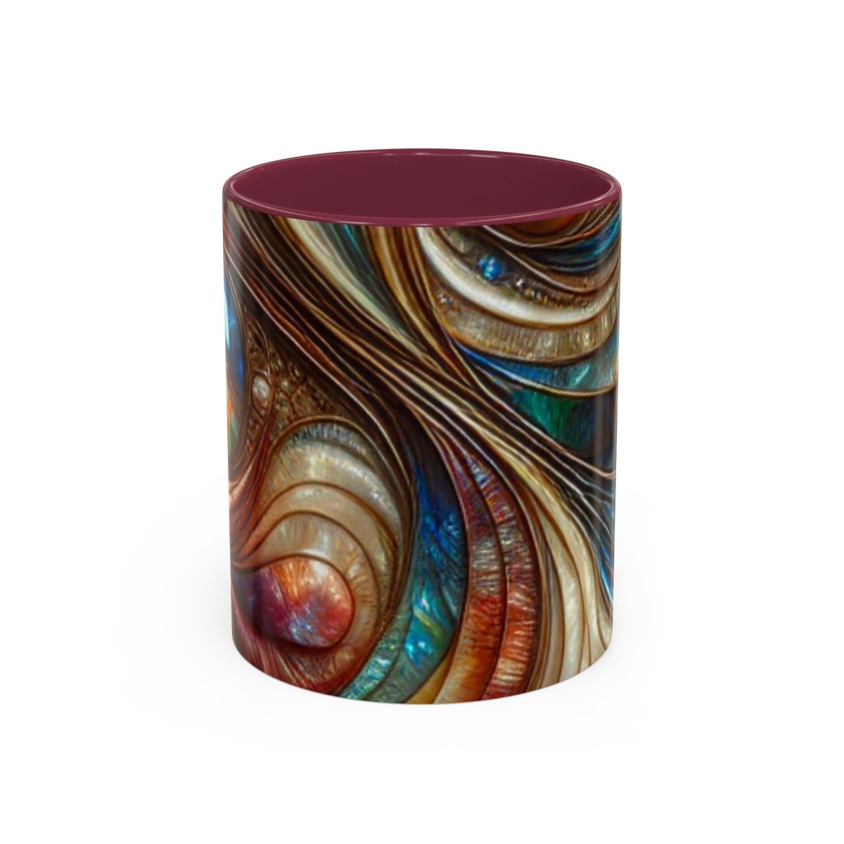 Paua Abalone Mug, Colorful Coffee Cup for New Zealand Inspired Gift, 11oz Tea Mug, Kitchen Decor, Shell Pattern Souvenir, Ocean Theme Cup 21795136065865038989 Earthbound Pacific