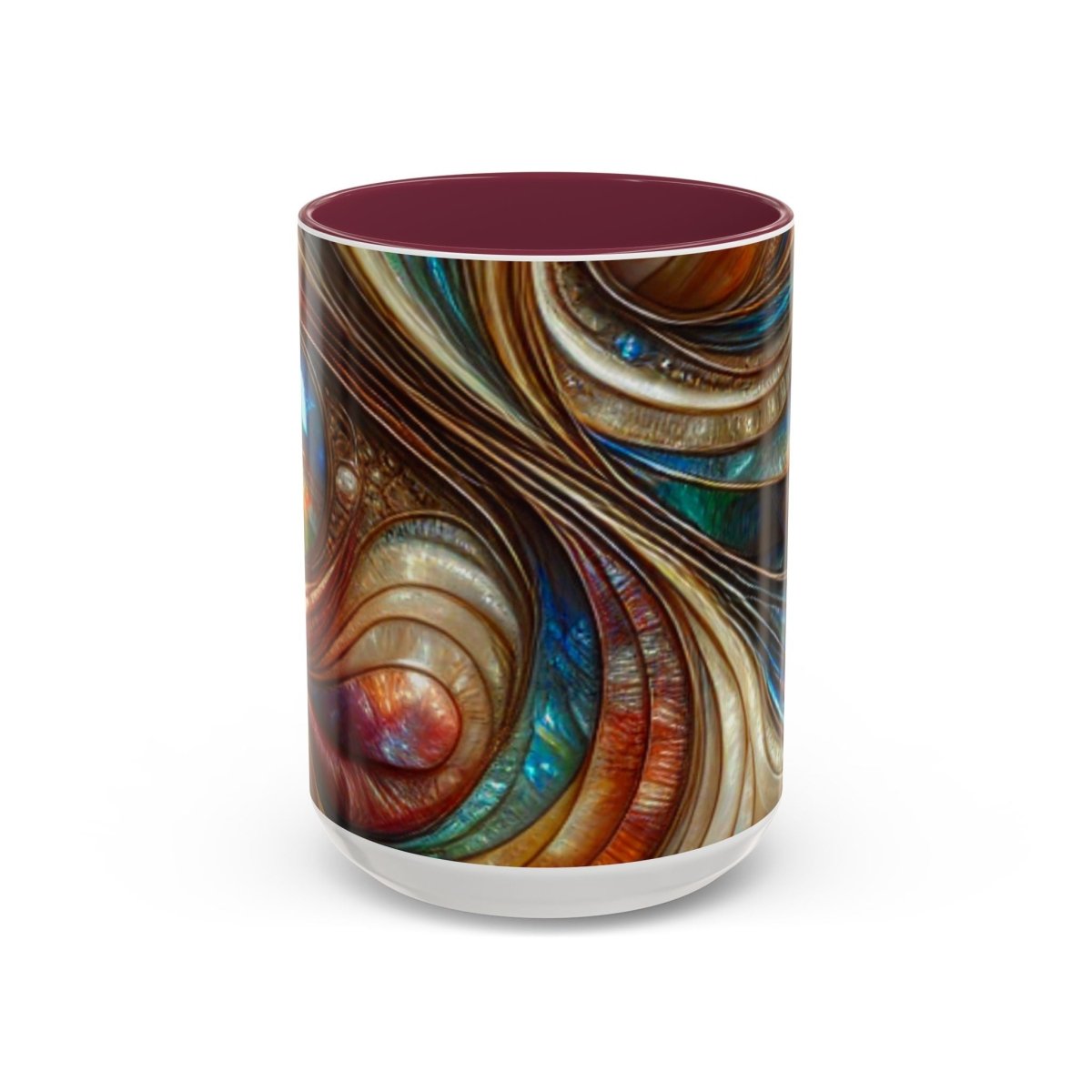 Paua Abalone Mug, Colorful Coffee Cup for New Zealand Inspired Gift, 11oz Tea Mug, Kitchen Decor, Shell Pattern Souvenir, Ocean Theme Cup 11327430581869641631 Earthbound Pacific