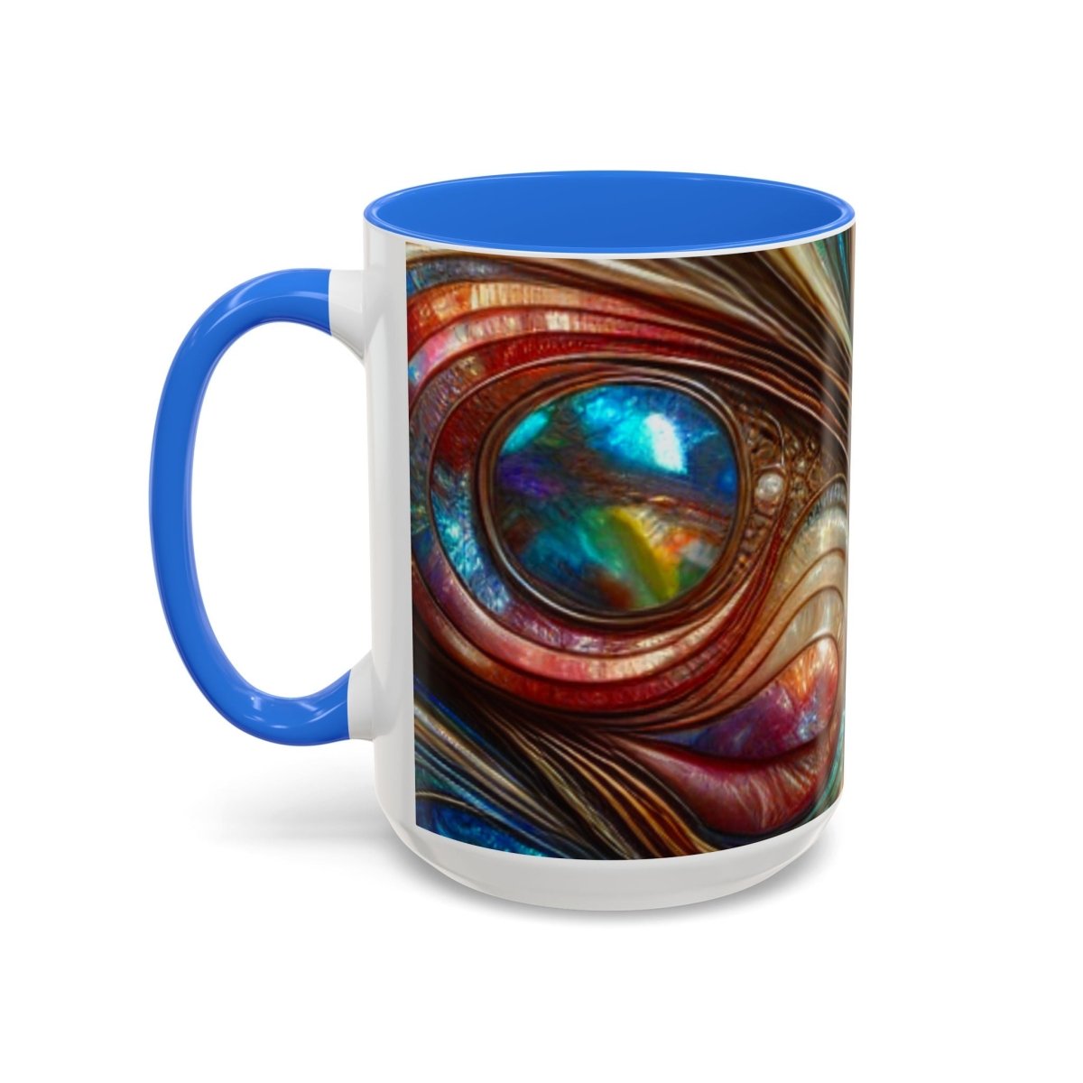 Paua Abalone Mug, Colorful Coffee Cup for New Zealand Inspired Gift, 11oz Tea Mug, Kitchen Decor, Shell Pattern Souvenir, Ocean Theme Cup 58622831453743287562 Earthbound Pacific