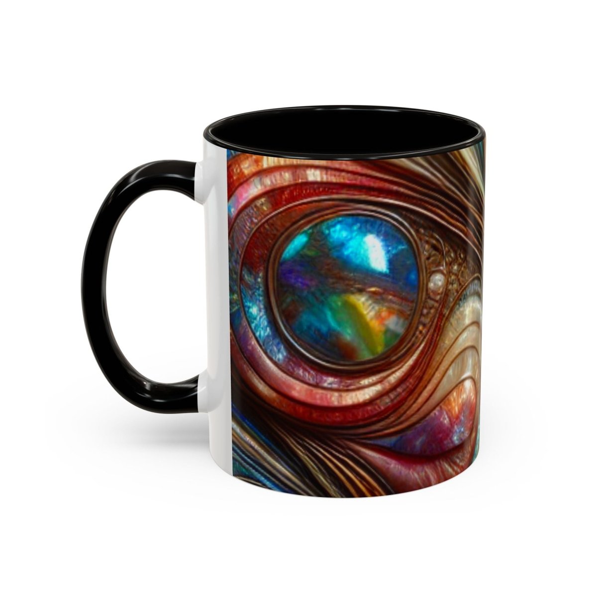 Paua Abalone Mug, Colorful Coffee Cup for New Zealand Inspired Gift, 11oz Tea Mug, Kitchen Decor, Shell Pattern Souvenir, Ocean Theme Cup 58622831453743287562 Earthbound Pacific