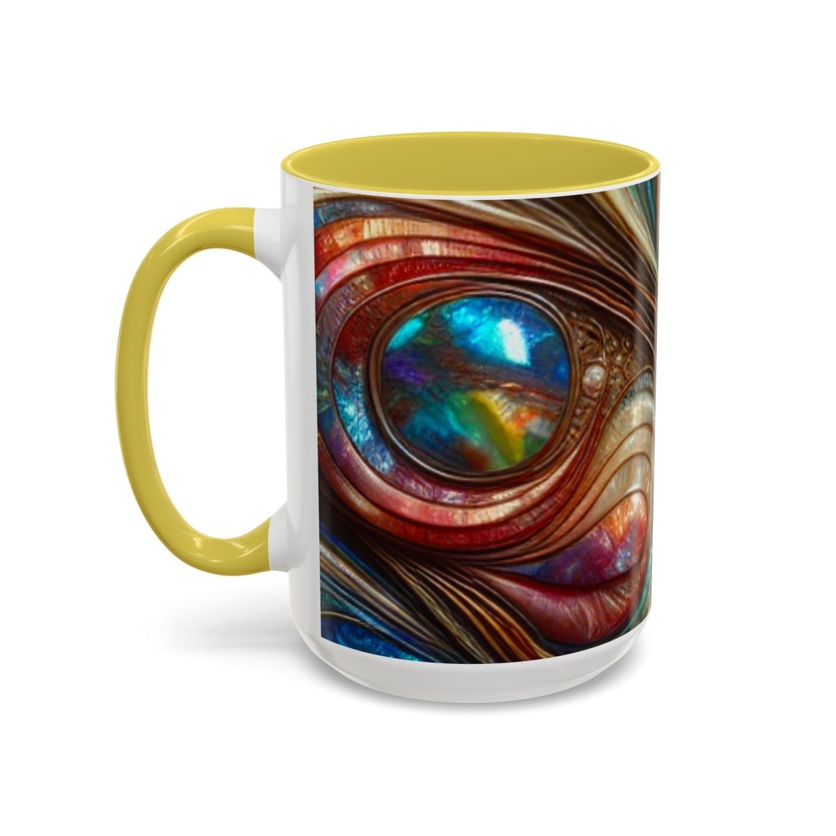 Paua Abalone Mug, Colorful Coffee Cup for New Zealand Inspired Gift, 11oz Tea Mug, Kitchen Decor, Shell Pattern Souvenir, Ocean Theme Cup 57100009789037969844 Earthbound Pacific
