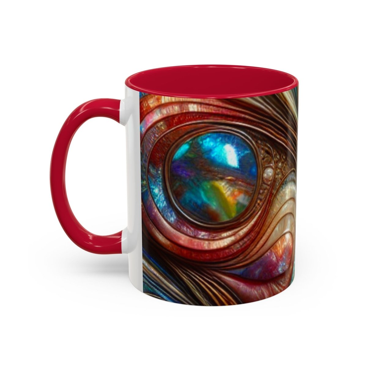 Paua Abalone Mug, Colorful Coffee Cup for New Zealand Inspired Gift, 11oz Tea Mug, Kitchen Decor, Shell Pattern Souvenir, Ocean Theme Cup 58622831453743287562 Earthbound Pacific