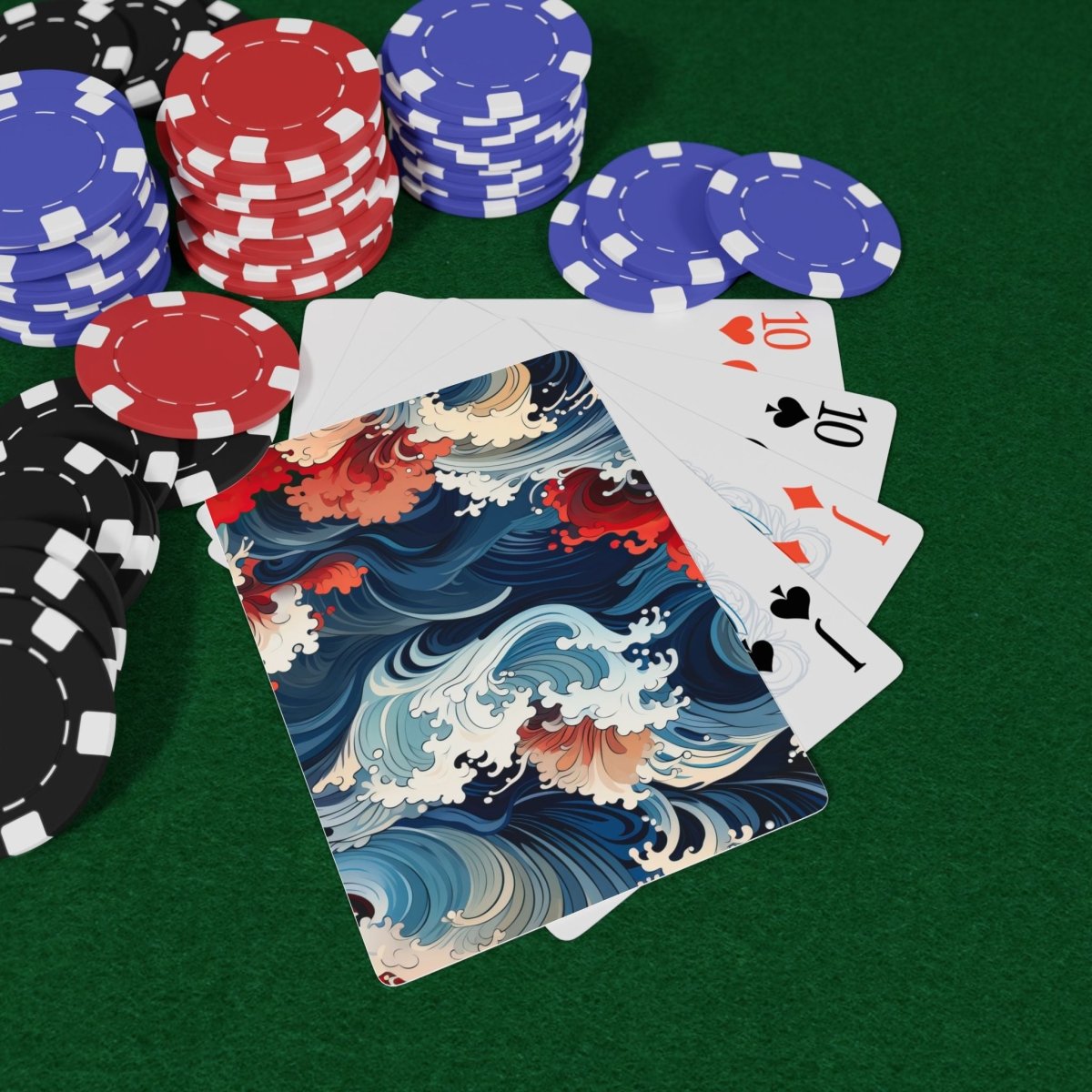 Playing Card Deck, Japanese Kimono Inspired Poker Cards 31936769233200441015 Earthbound Pacific