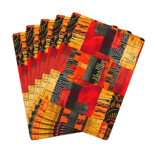 Playing Cards - Africa Inspired Design Poker Playing Cards 31294103956334654100 Earthbound Pacific