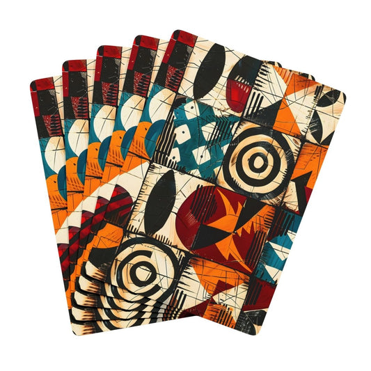 Playing Cards - Africa Inspired Poker Playing Cards 12745410394549920556 Earthbound Pacific