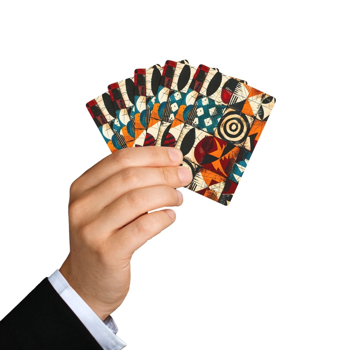 Playing Cards - Africa Inspired Poker Playing Cards 12745410394549920556 Earthbound Pacific