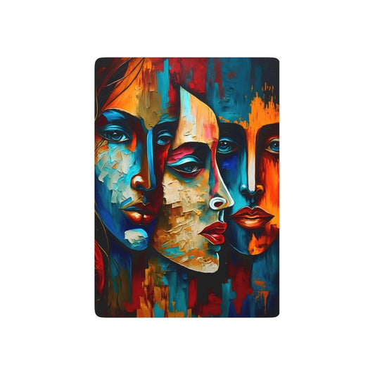 Playing Cards - Colorful Cubisum Abstract Faces & Elegant Designs for Game Nights 24090663912161935873 Earthbound Pacific