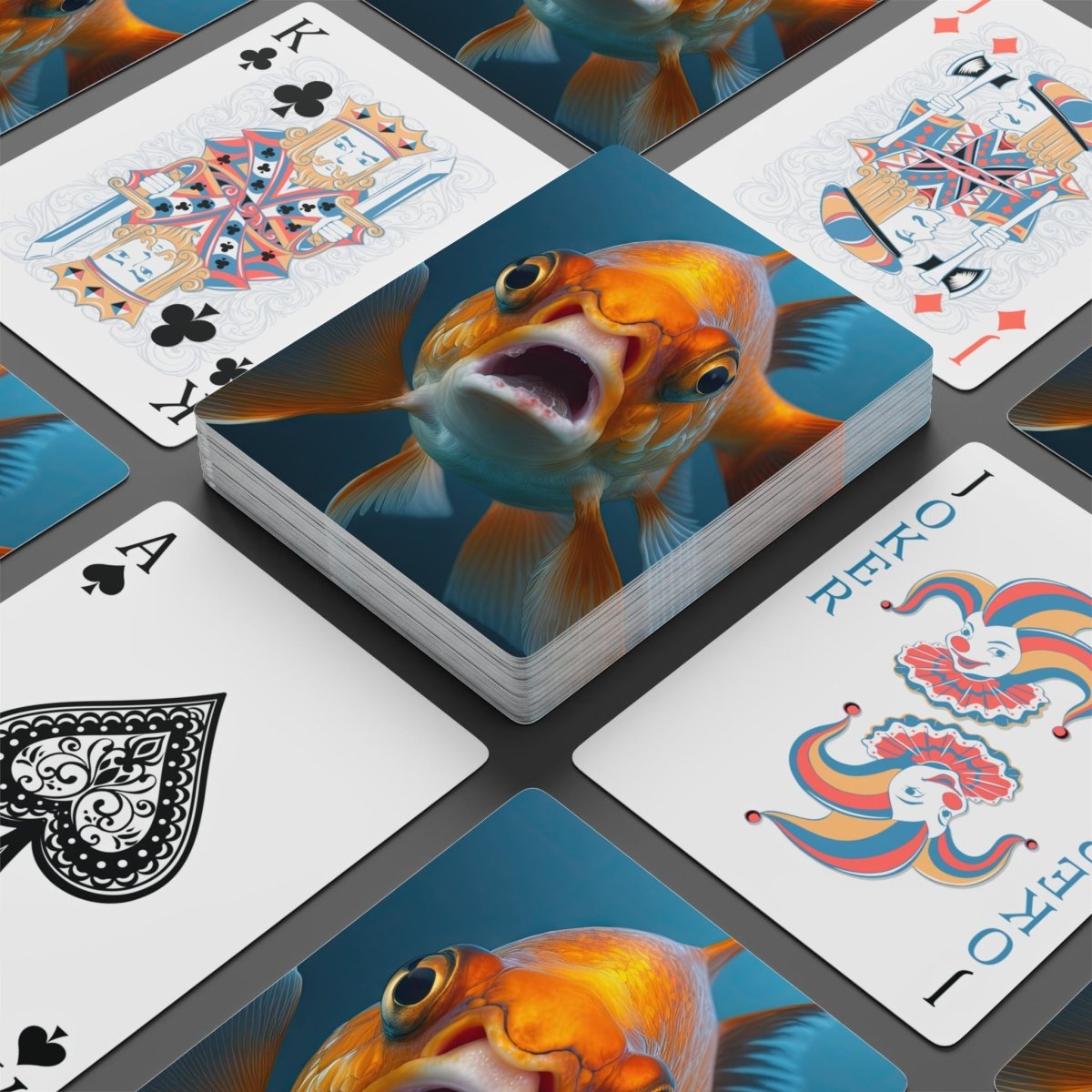 Playing Cards, Goldfish Design 10652413460509364470 Earthbound Pacific