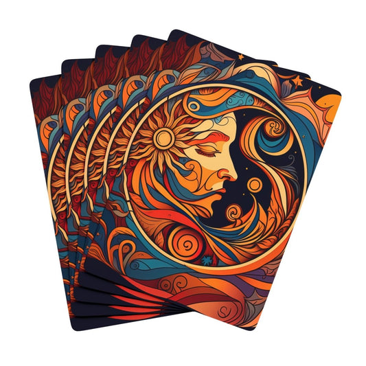 Playing Cards, Poker Cards, Art Deco / Art Nouveau Design 62550709619144257516 Earthbound Pacific
