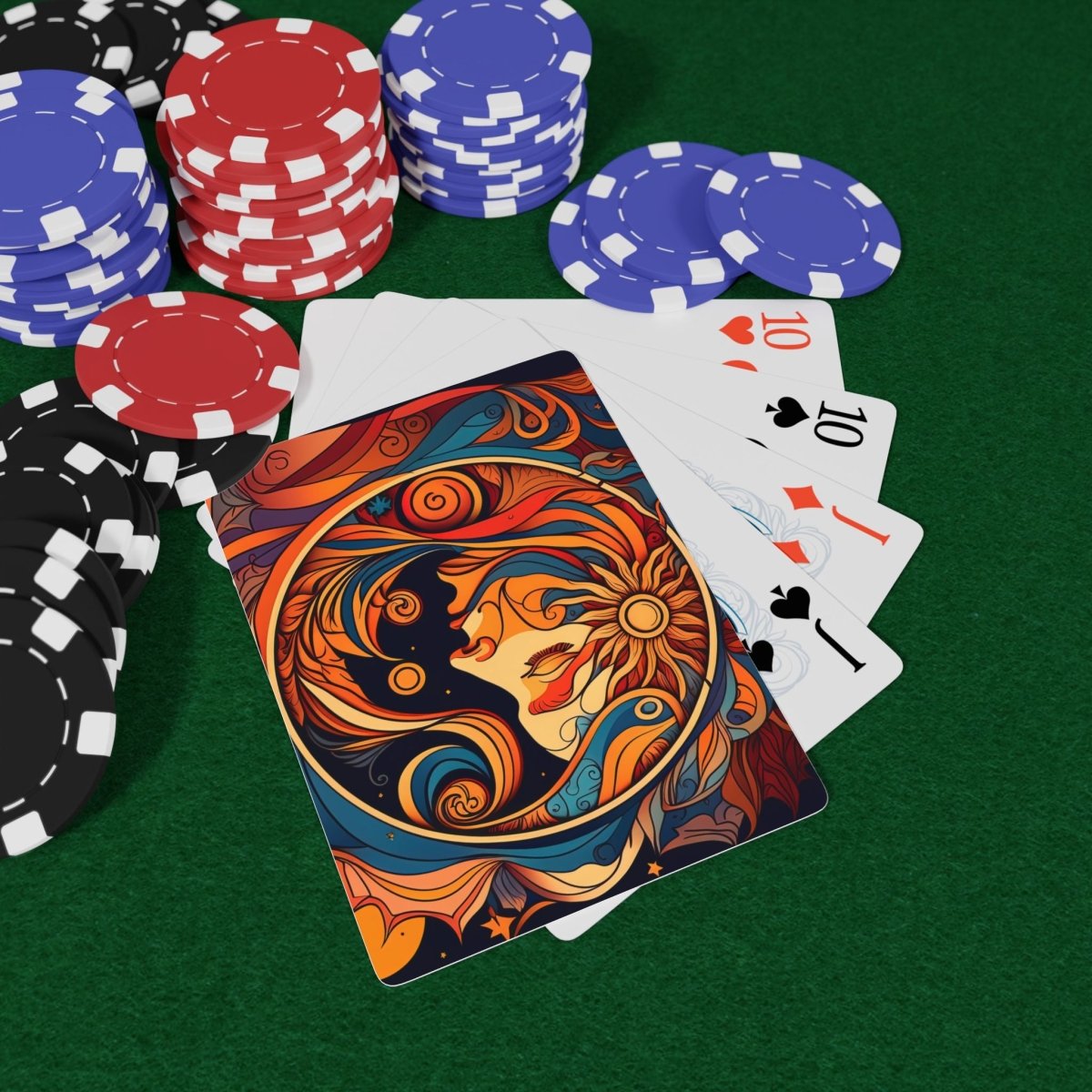 Playing Cards, Poker Cards, Art Deco / Art Nouveau Design 62550709619144257516 Earthbound Pacific