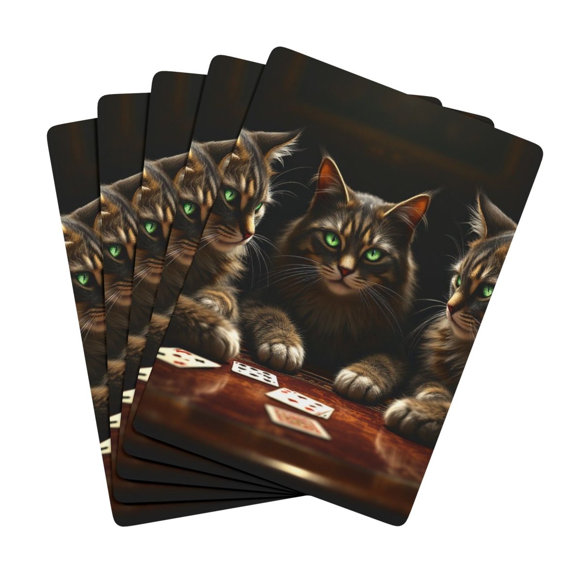 Poker Cards, Cats Playing Poker Deck, Fun Playing Cards, Card Game Night Supplies, Animal Themed Poker Cards, Cat Lover Gift - Earthbound Pacific