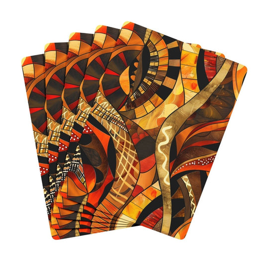Poker Playing Cards - Africa Inspired 99689031407603291761 Earthbound Pacific