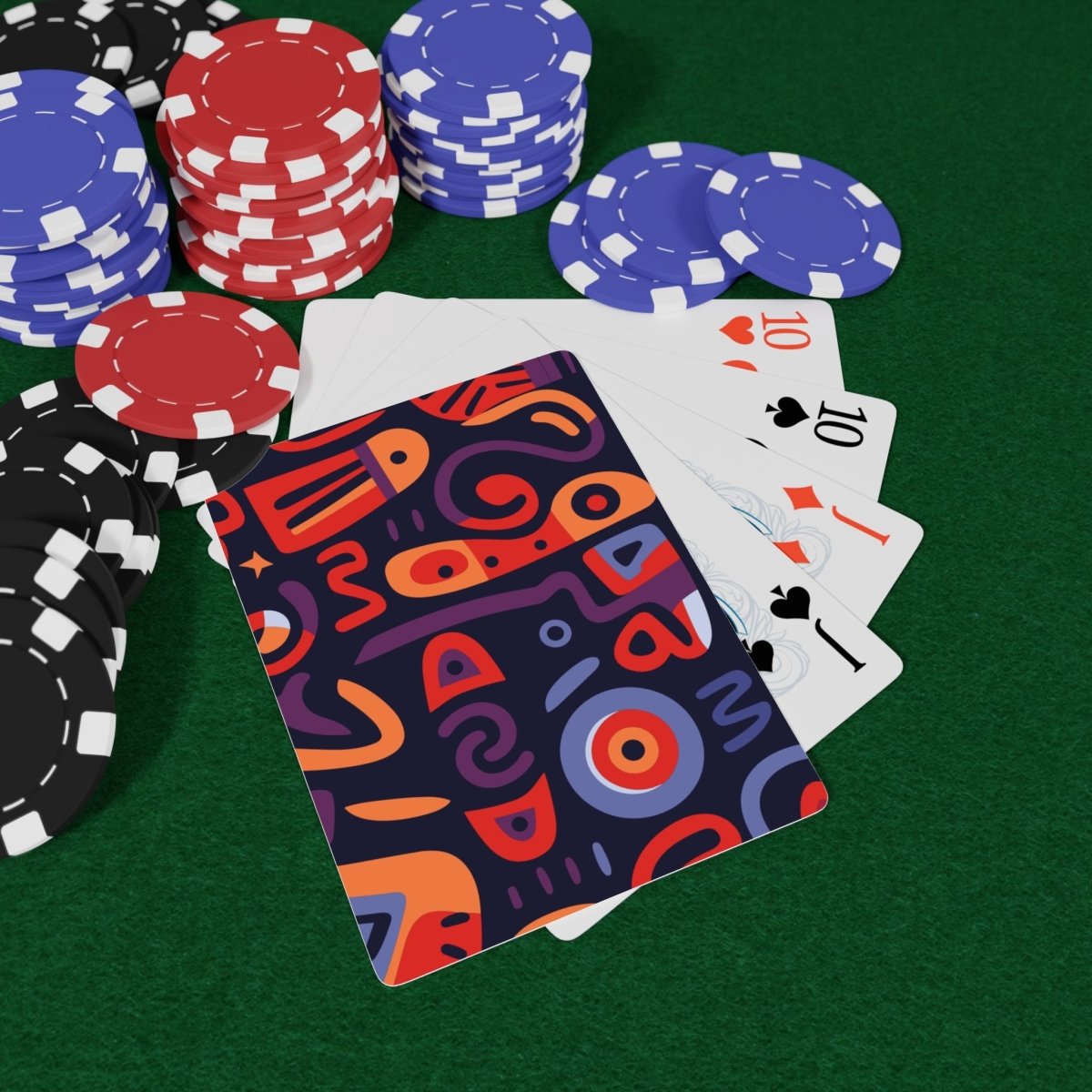 Poker Playing Cards, African Inspired Design Deck 23402134200081929904 Earthbound Pacific