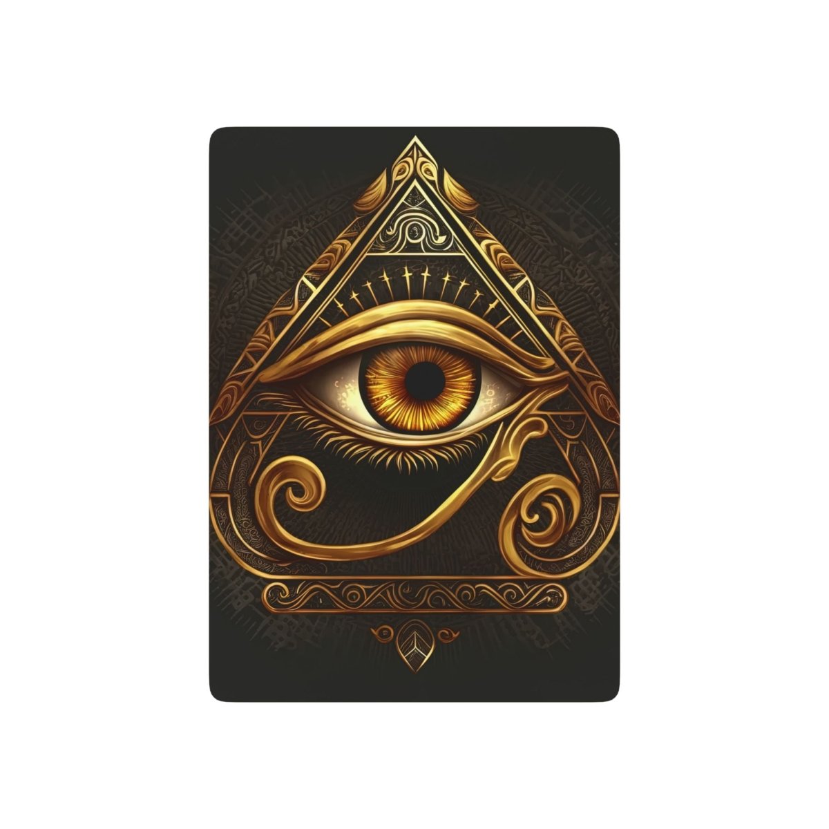 Poker Playing Cards, Eye of Horus Symbol Deck, Card Games, Poker Night Supplies, Unique Playing Cards, Egyptian Themed Game Night - Earthbound Pacific