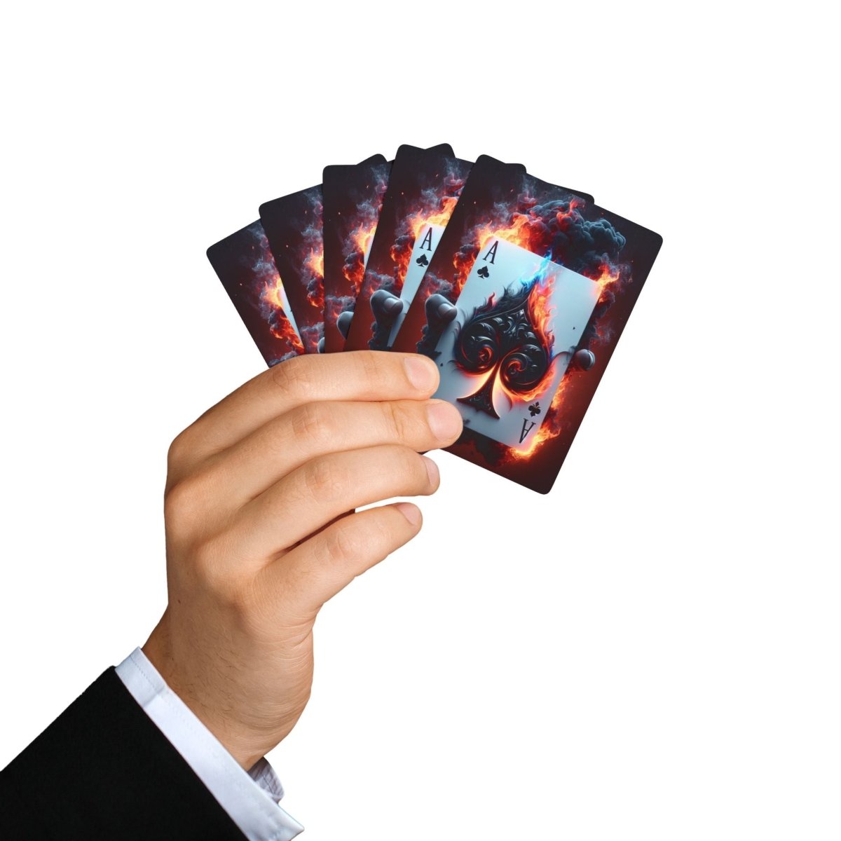 Poker Playing Cards, Gothic Inspired Ace Design 28518160973291039893 Earthbound Pacific