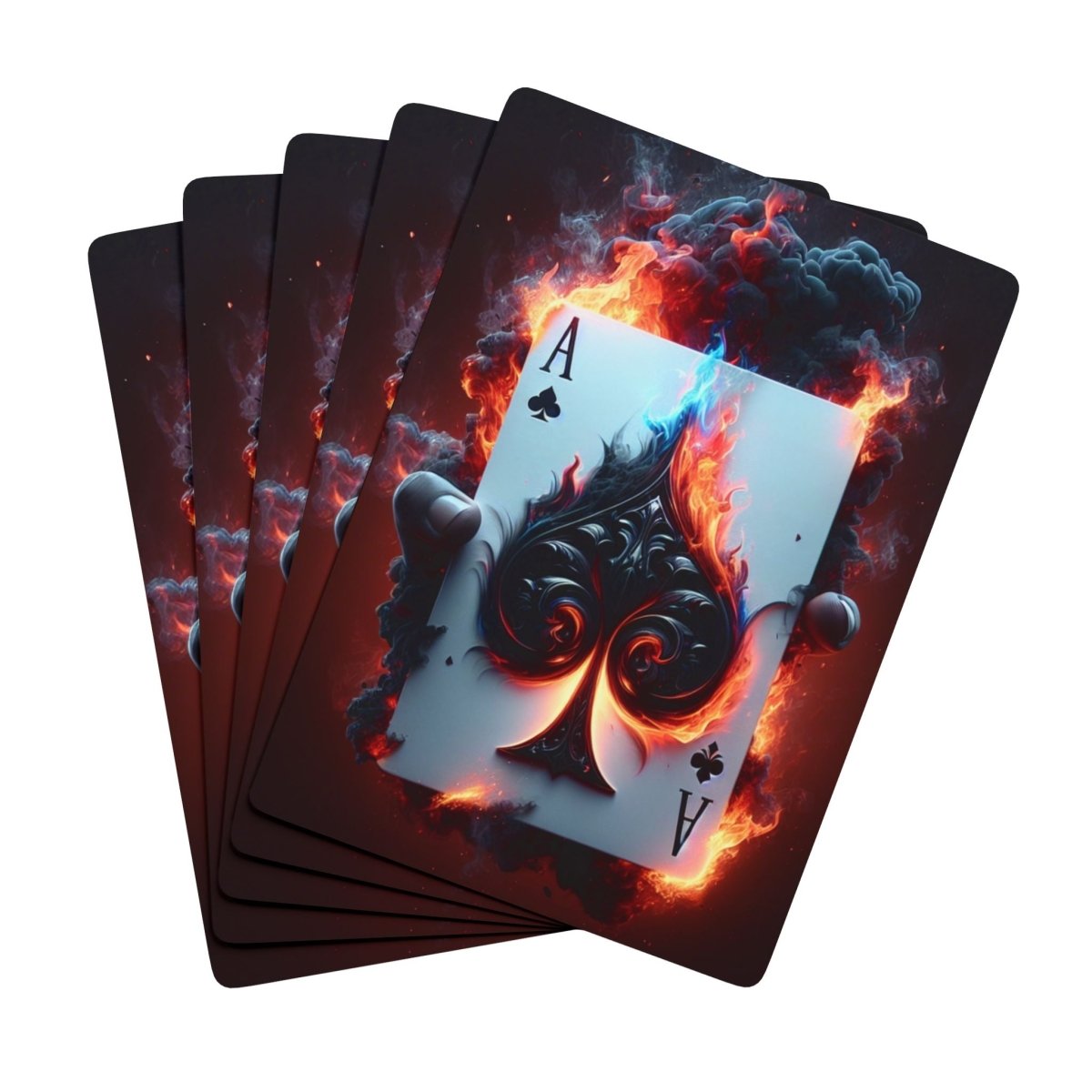 Poker Playing Cards, Gothic Inspired Ace Design 28518160973291039893 Earthbound Pacific