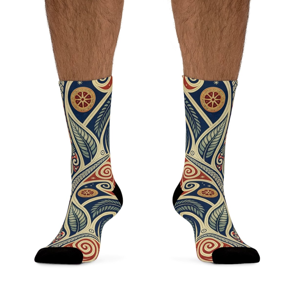 Recycled Poly Socks - Eco - Friendly New Zealand Maori Inspired 12972092822178599983 Earthbound Pacific