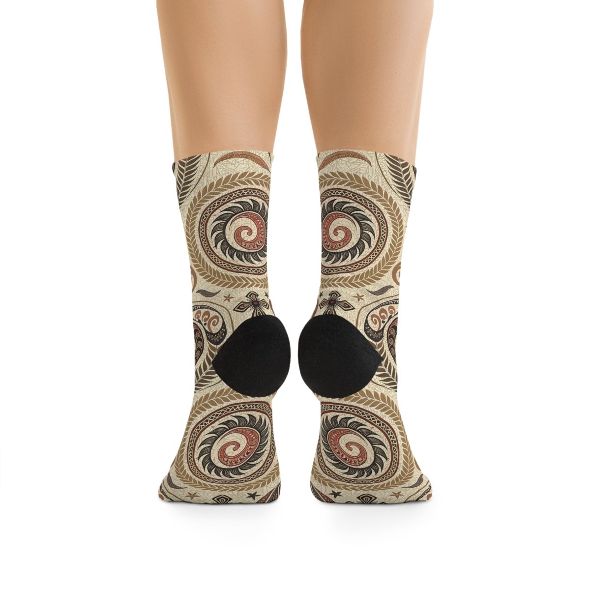 Recycled Poly Socks - Eco - Friendly New Zealand Maori Inspired 80844935468236988568 Earthbound Pacific