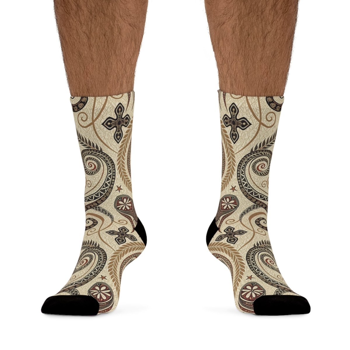 Recycled Poly Socks - Eco - Friendly New Zealand Maori Inspired 80844935468236988568 Earthbound Pacific