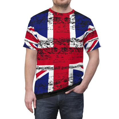 Retro Tee - Union Jack Print - Earthbound Pacific